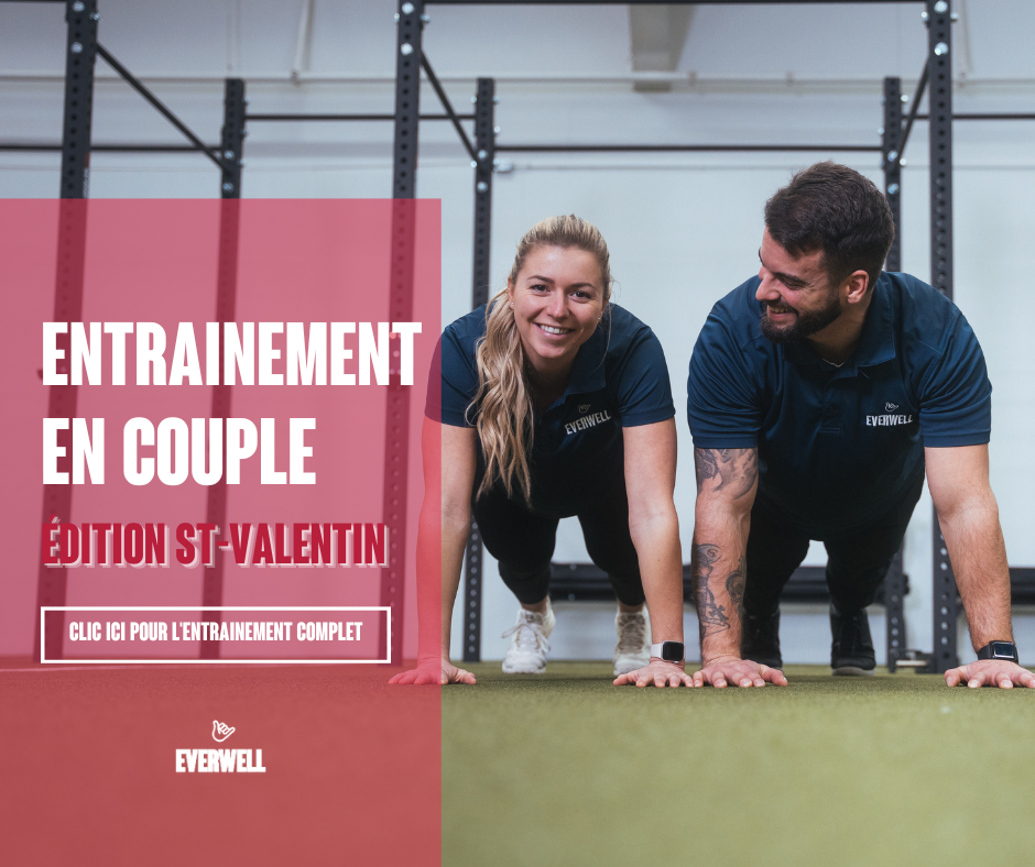 Entrainement SPÉCIAL ST-VALENTIN
